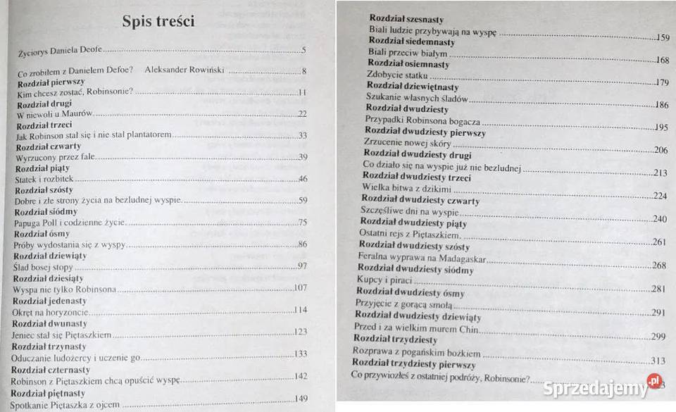 Robinson Kruzoe Daniel Defoe Chełm sprzedam