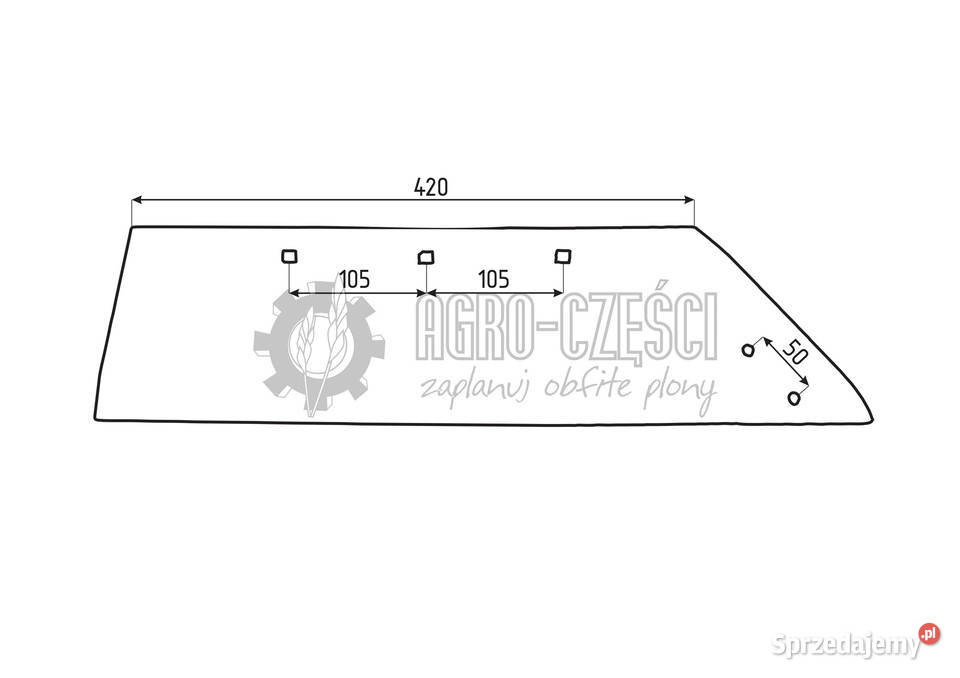 LEMKEN LEMIESZ M24 PRAWY 3334056 LEWY 3334057 Lemken opolskie Skoroszyce