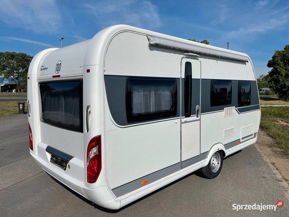 przyczepę kempingowaHobby455 UFDeLuxe 1300 Motoryzacja Poznań