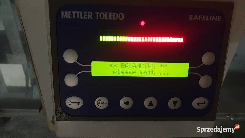 Wykrywacz metalu taśmowy bramkowy Mettler Toledo Produkcja Łowicz