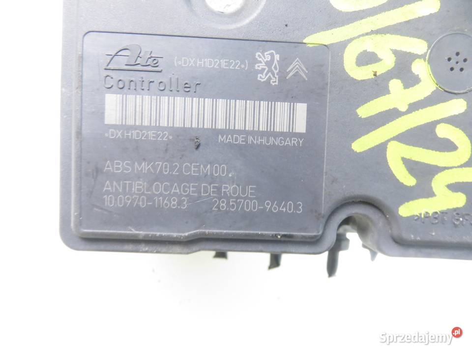 POMPA ABS PEUGEOT 207 9675099880 10020701574