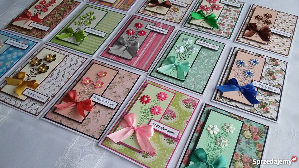 Nowa kolekcja Kartki na wszelkie okazje Zbójno sprzedam