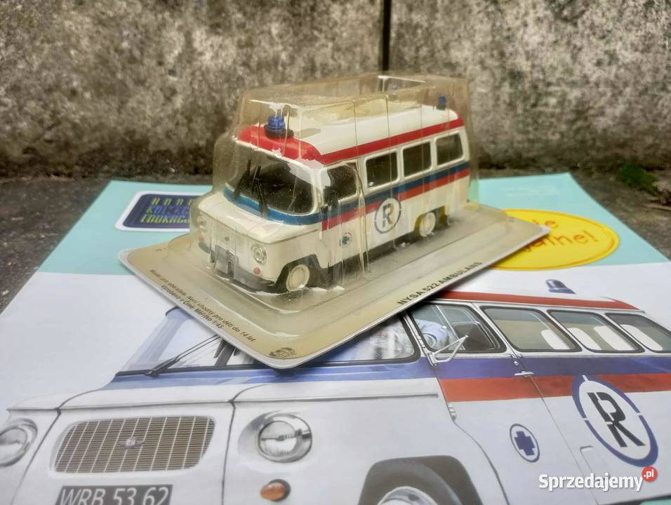 NYSA 522 AMBULANS model deagostini 143 Kultowe Antyki, Sztuka, Kolekcje mazowieckie Warszawa sprzedam
