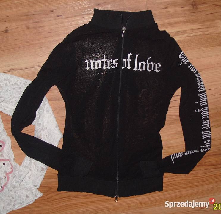 2x Siateczkowe Bluzeczki Zamek Cekiny r 3436 Rawicz