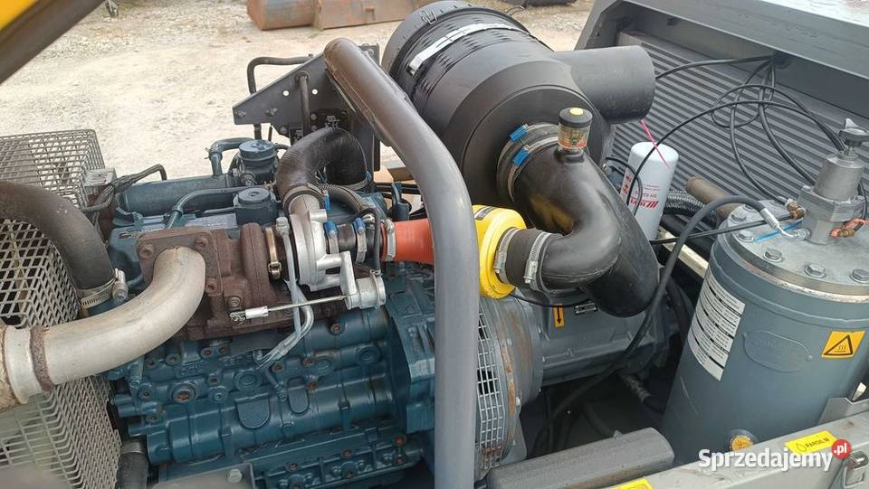 Kompresor Śrubowy ATLAS COPCO XAHS 107 15r 12 Pozostałe Sułów