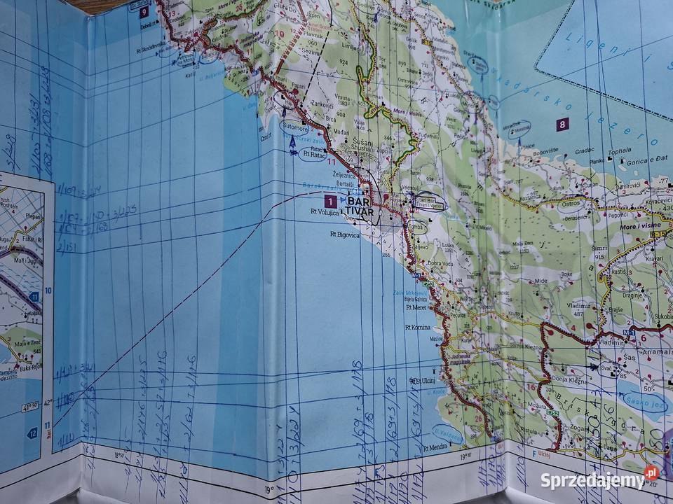Montenegro 1150 000 mapa freytag berndt Rok wydania 2024 małopolskie Kraków