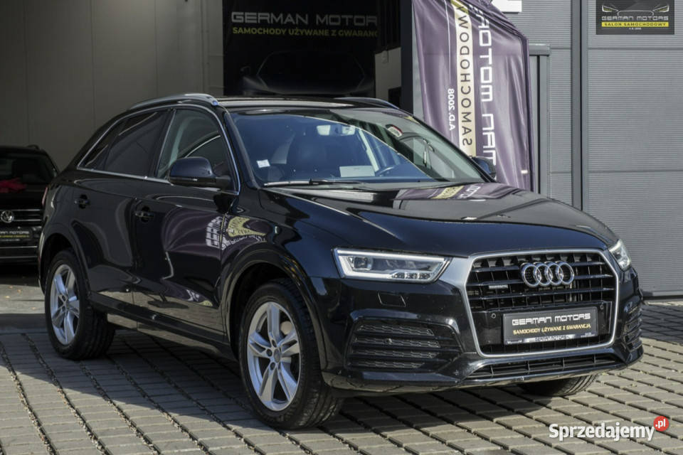 Audi Q3 Led Sline Kamera Quattro Gwarancja na I serwisowany w ASO pomorskie Dębogórze sprzedam