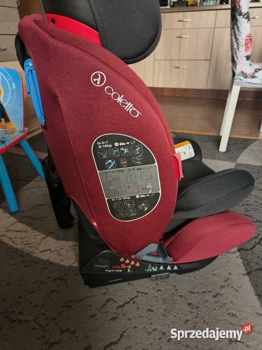 Fotelik samochodowy coletto Warszawa sprzedam