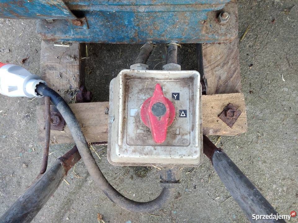 Silnik elektryczny 10kW 380V na wózku 1460 Glinik Dolny