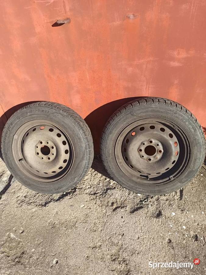 2x koła felgi Fiat 4x98 R13 opony zimowe 14570 Dzierżoniów