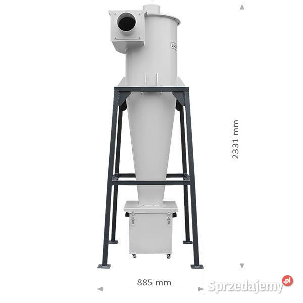 Polski separator ścierniwa do piaskarki Land Rybnik