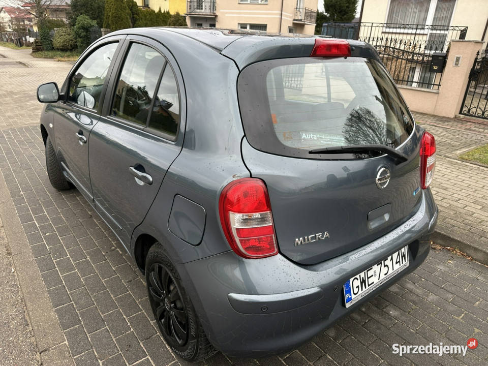 Nissan Micra Benzyna klimatyzacja mrozi dotykowa wspomaganie kierownicy pomorskie Wejherowo