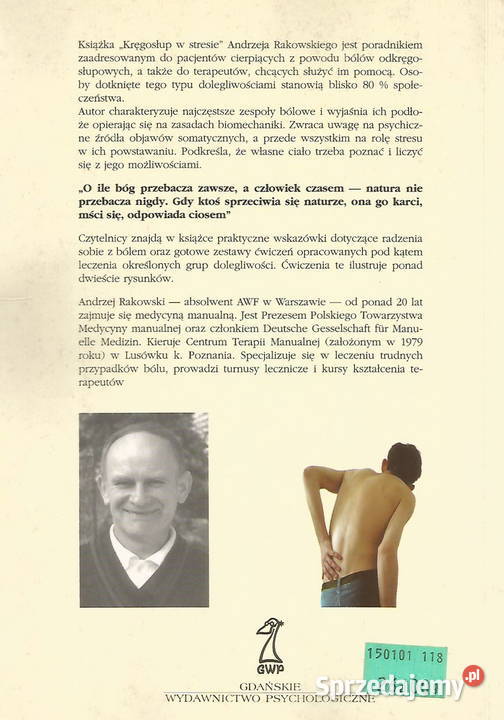 Kręgosłup w stresie Andrzej Rakowski 2001 Pacanów