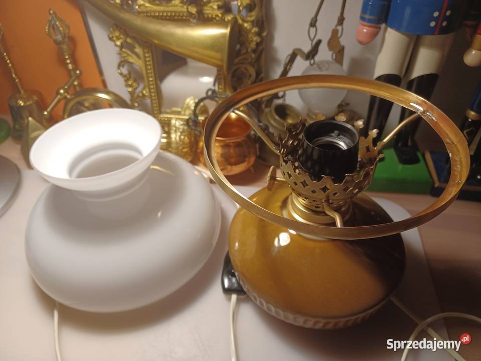 Lampa stołowa PRL Poznań