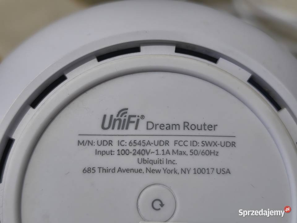 UniFi UDR Dream Router WiFi 6 cloud gateway Ostrzeszów sprzedam