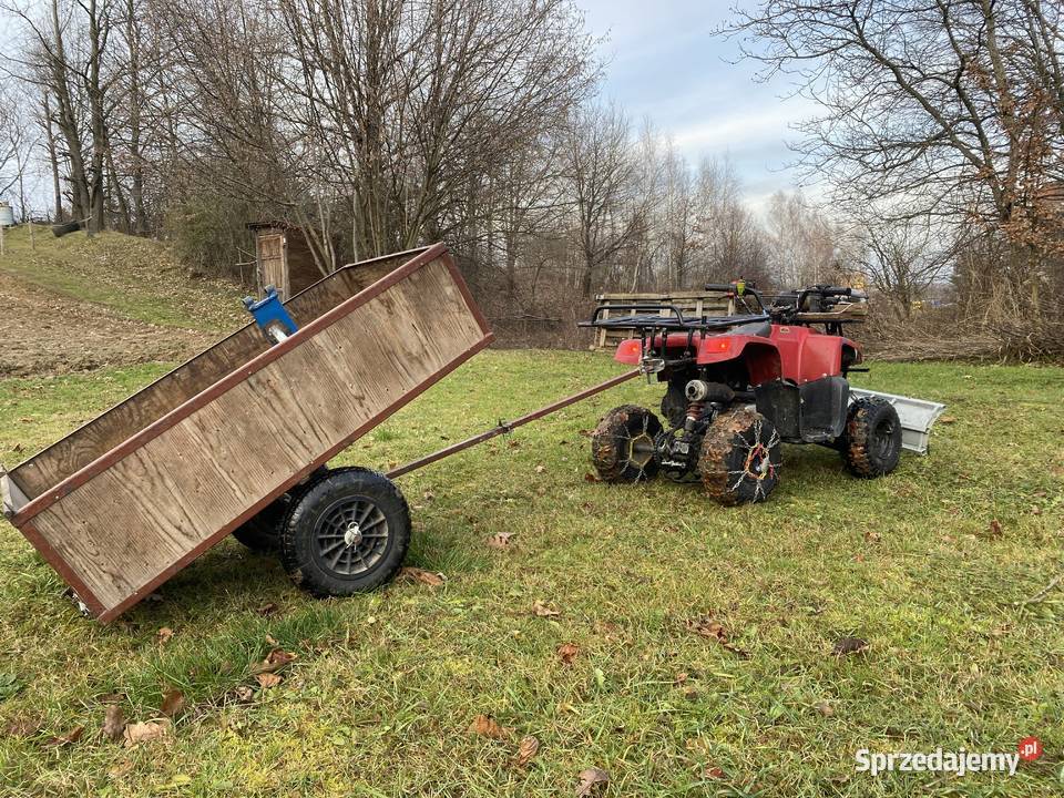 Quad 110 z osprzętem Kingway podkarpackie Ropczyce