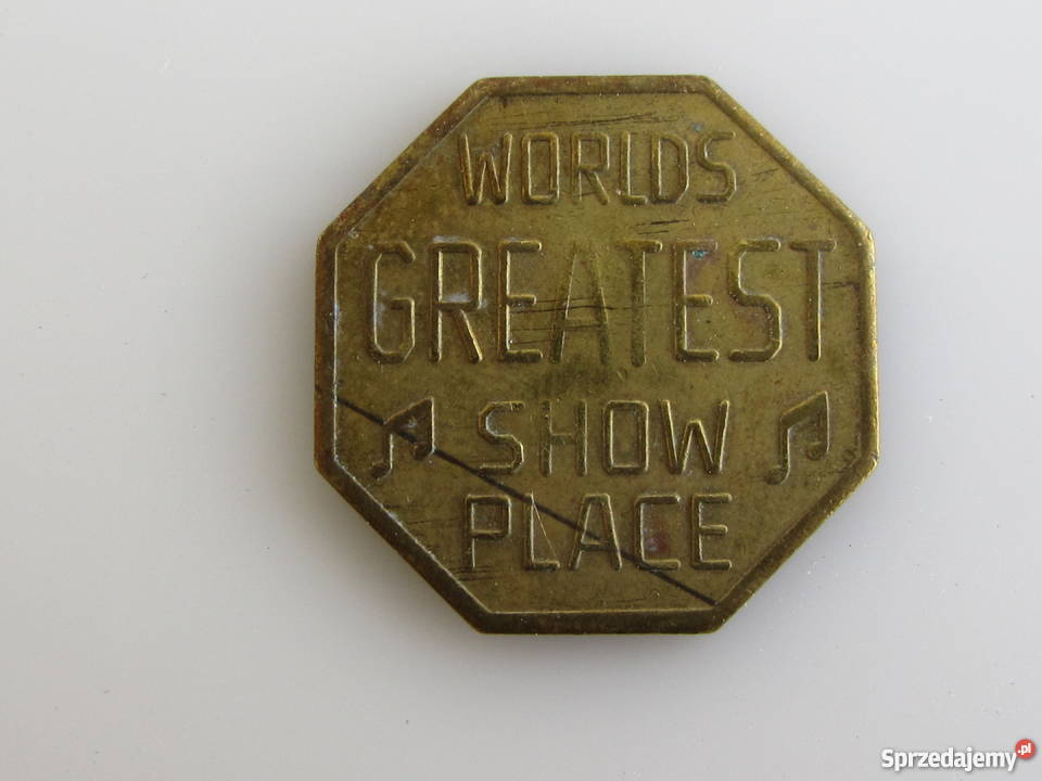 Żeton Token Worlds Greatest Show Place USA
