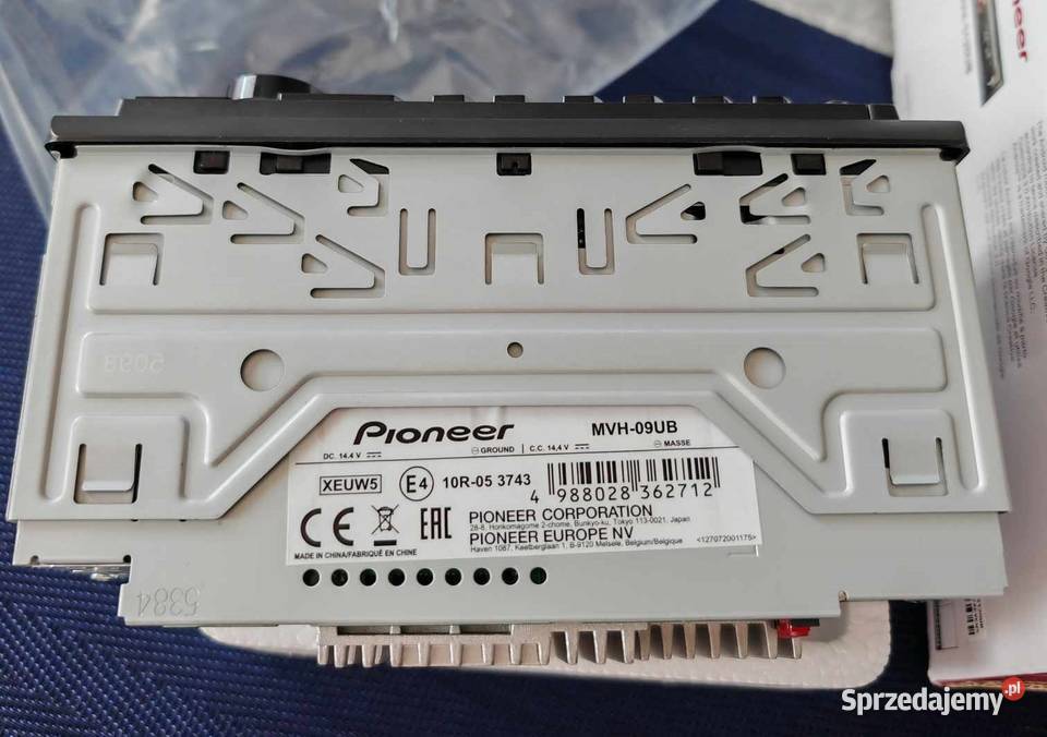Radio samochodowe PIONEER MVH09UB MP3 USB FLAC dolnośląskie Wrocław