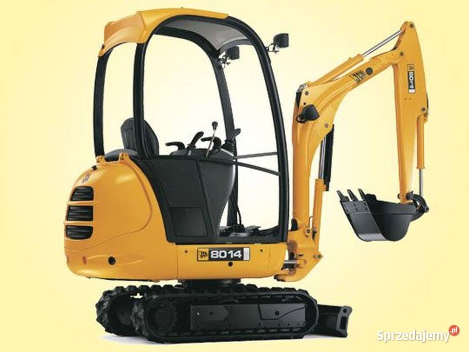 JCB 8014 1399 mth 2006r 18 LEASING minikoparka nie sprzedam
