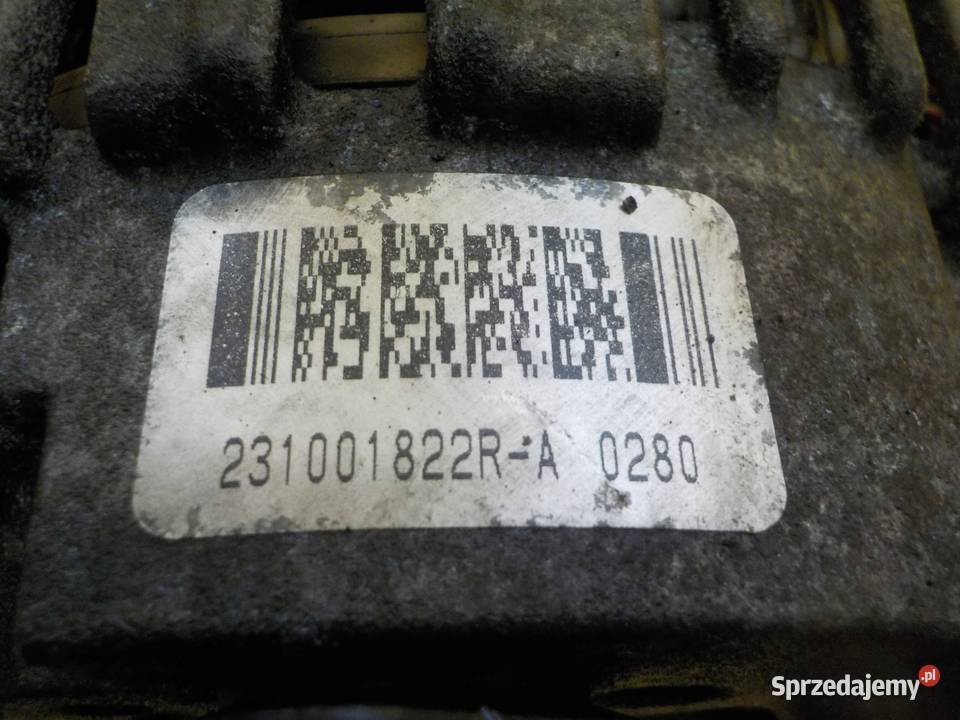 MASTER MOVANO 23 DCI 13r 100 M9T670 alternator Układ elektryczny silnika Motoryzacja świętokrzyskie Suków