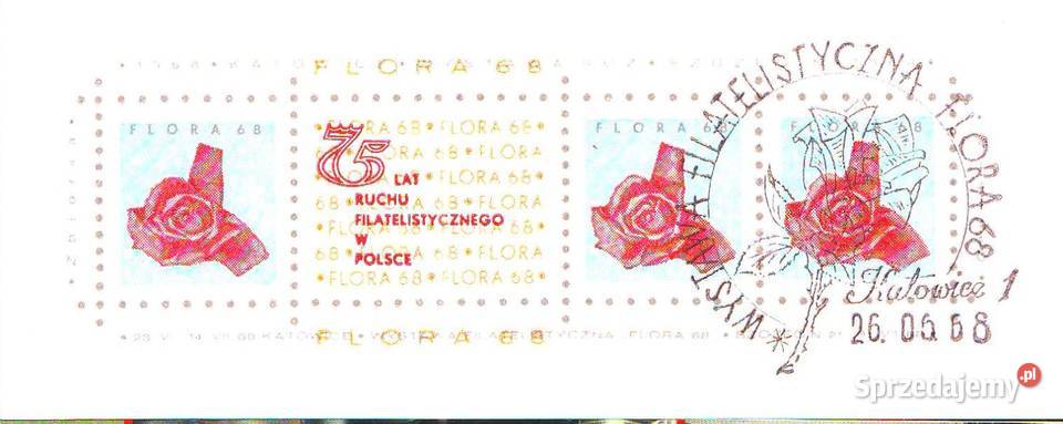 Wydokol 75 Lecie Ruchu Filatel 1968 Gliwice