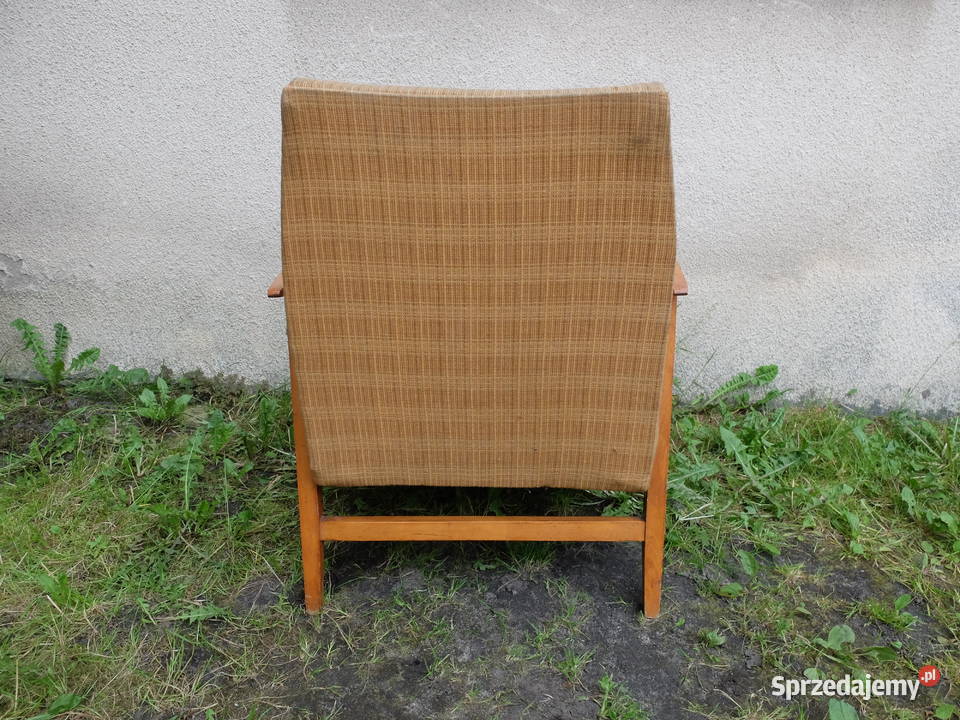 Fotel PRL z lat 60 mały rozmiar 644 Kościan sprzedam