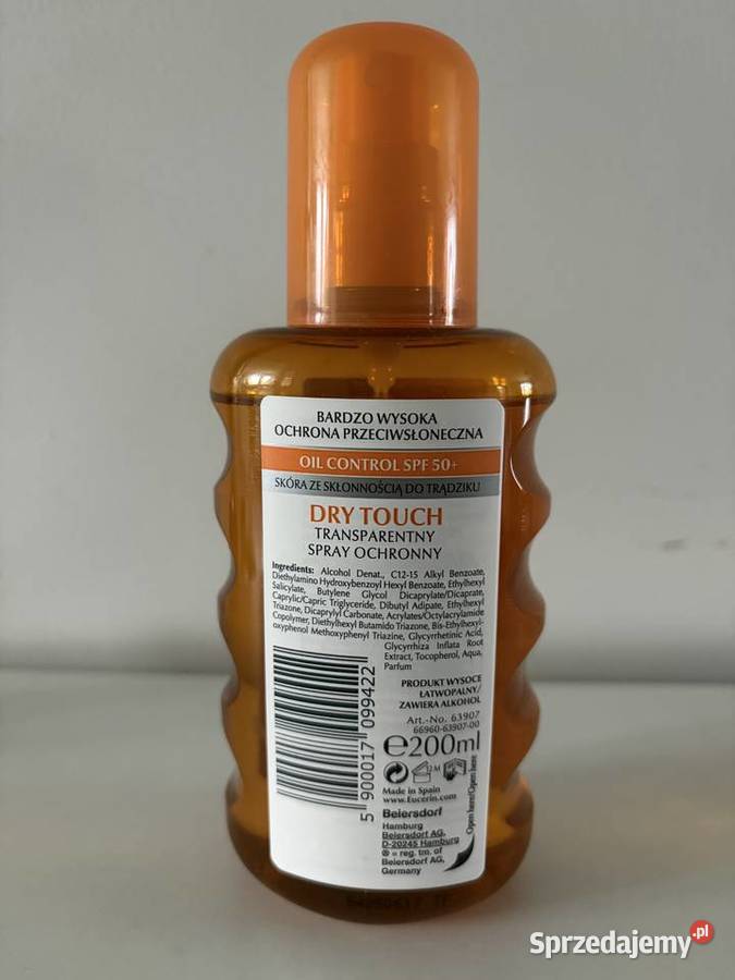 Eucerin Sun Oil Control SPF 50 Transparentny Poznań