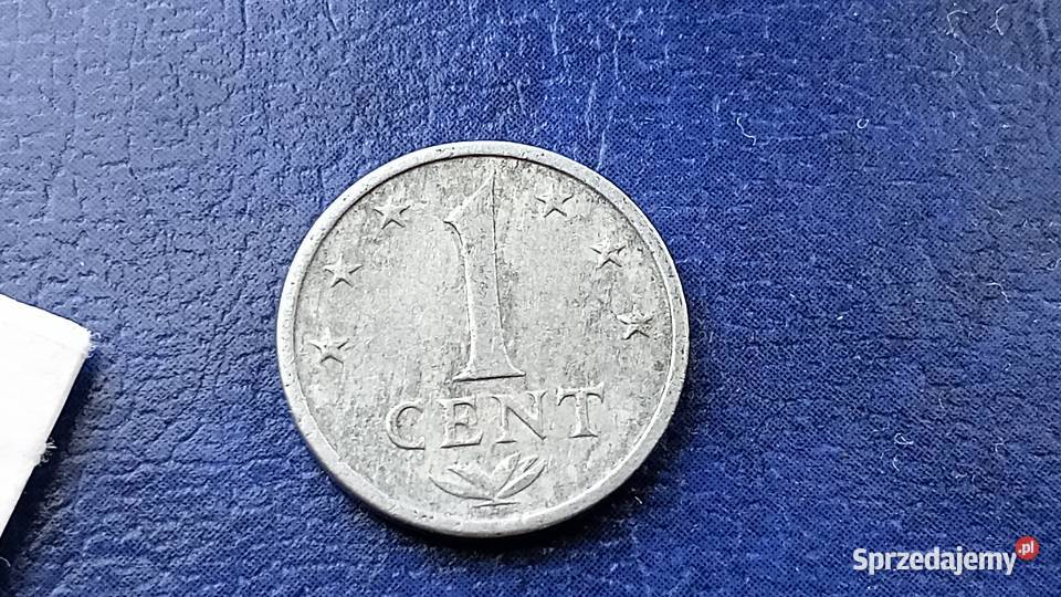 Stare monety 1 cent 1980 Antyle Holenderskie Lesko