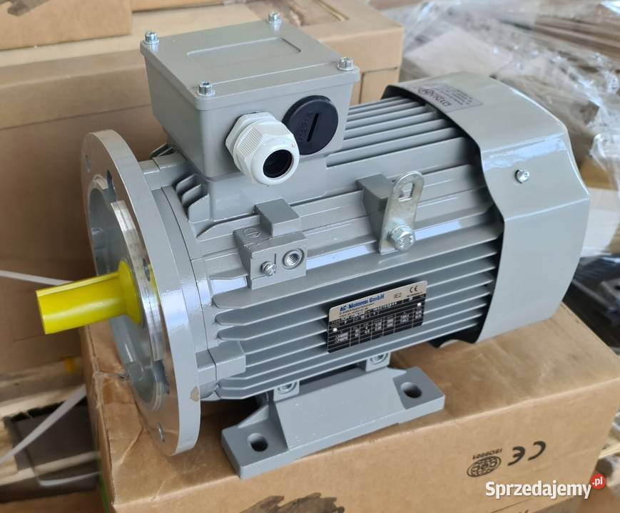 SILNIK ELEKTRYCZNY trójfazowy 4kW B35 2800obr 3F Radziszów