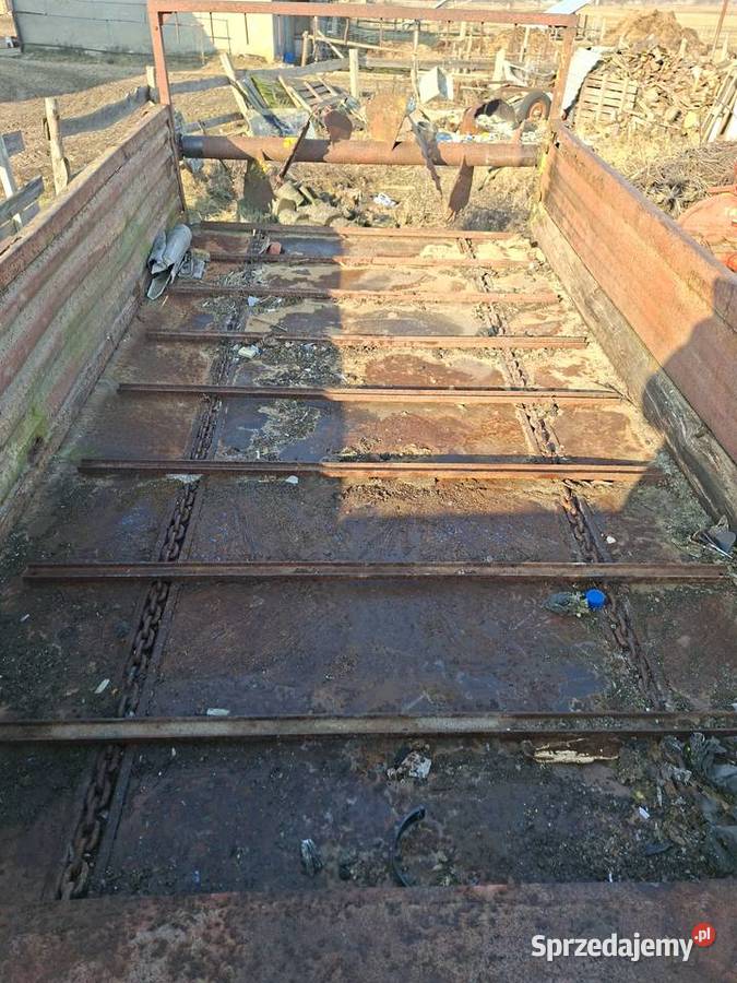 Sprzedam rozrzutnik 35t nieuszkodzony mazowieckie Przasnysz sprzedam