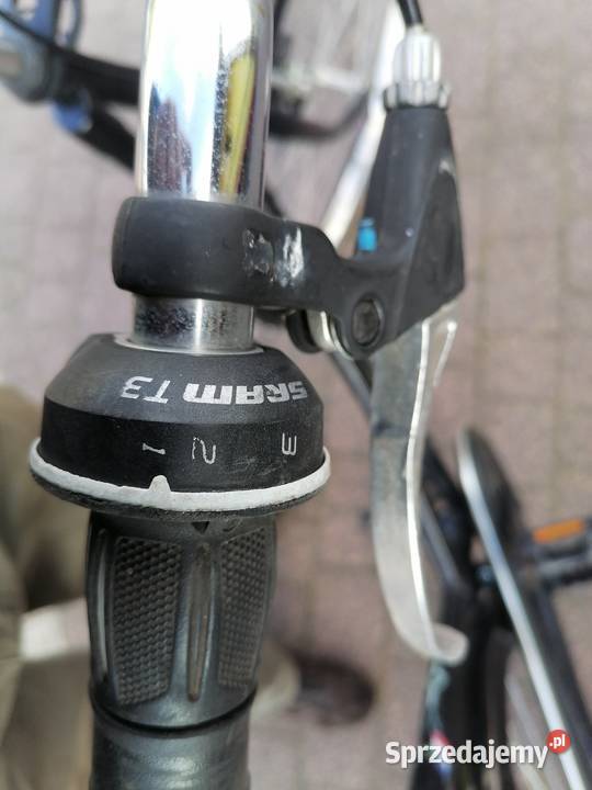 Rower damski 28 koła nierdzewne biegi w piascie