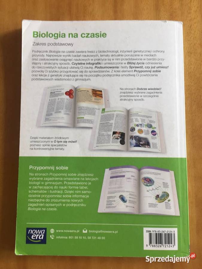 Biologia Na Czasie 2 Pdf Zakres Podstawowy Biologia na czasie zakres podstawowy nowa era Warszawa - Sprzedajemy.pl