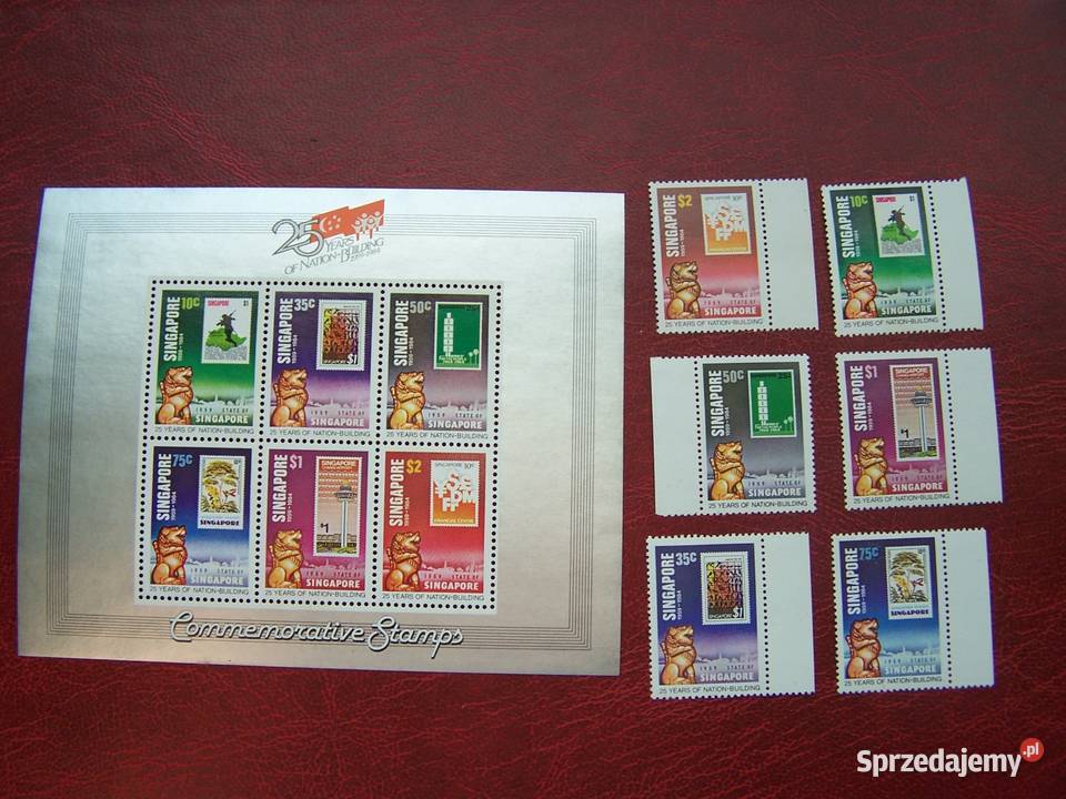 Singapur 1984 MNH Mi 44853 25 lecie budownictwa Antyki, Sztuka, Kolekcje Tychy sprzedam
