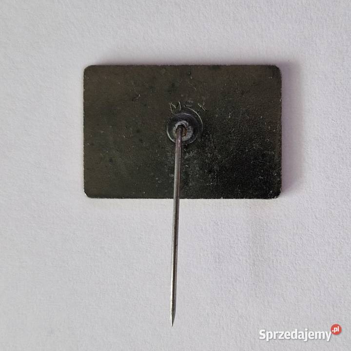 Samochodem drogach Polski vintage przypinkapin mazowieckie Warszawa