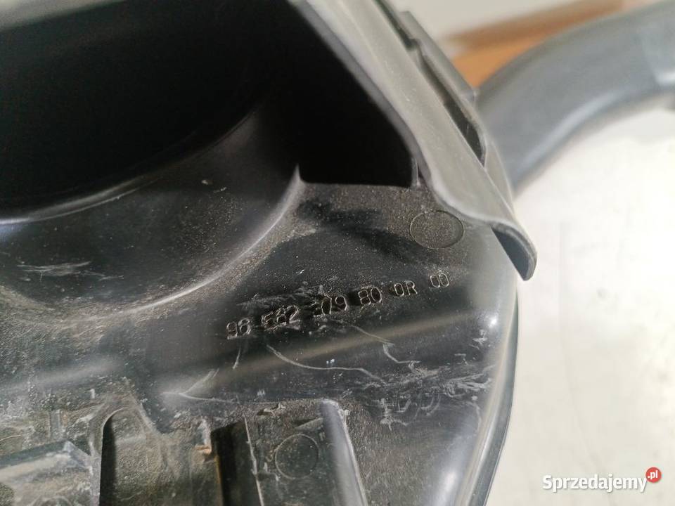REZONATOR POWIETRZA WĄŻ RURA PEUGEOT RCZ Powietrza