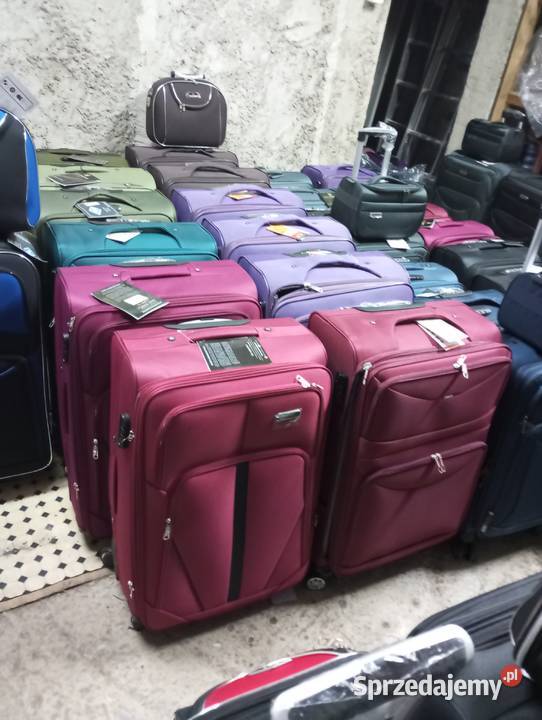 walizka duża 140 litrowa z grubej codury na 4 Lublin sprzedam