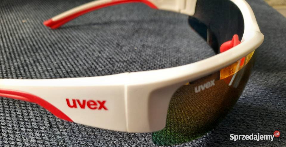 Uvex Okulary sportowe Sportstyle 215 lustrzane Filtr UV-400 kat. 4  Szczerbice sprzedam
