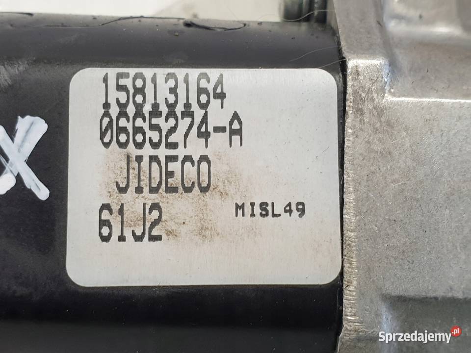 Chevrolet Equinox MECHANIZM TYLNEJ WYCIERACZKI sprzedam