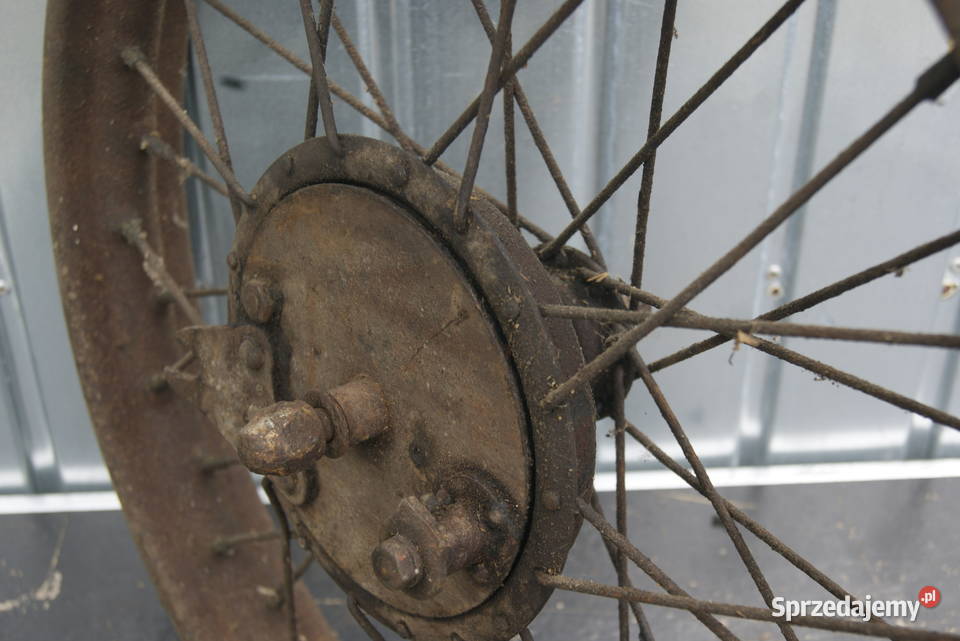 PRZÓD KOŁO ZUNDAPP TRIUMPH DKW NSU VICTORIA AJS Układ hamulcowy śląskie Rybnik
