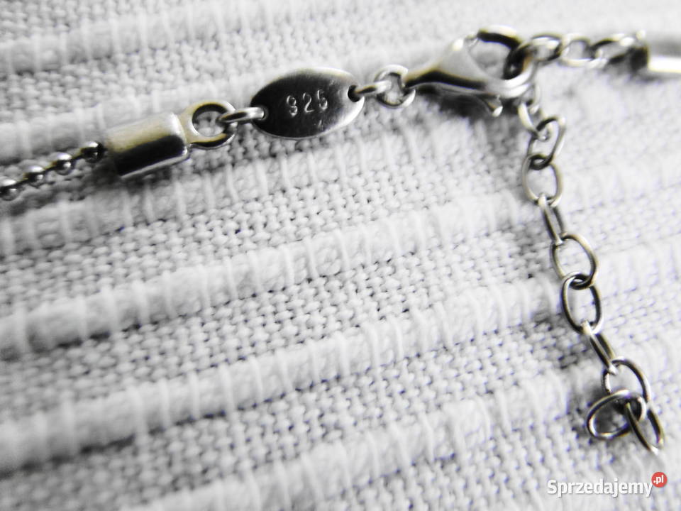 Niepowtarzalny naszyjnik Fossil srebro 925 srebro Naszyjniki mazowieckie Warszawa