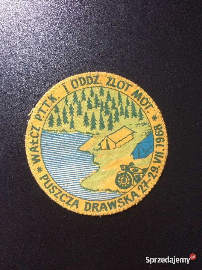 2824 Proporczyk Zlot Mot Puszcza Drawska
