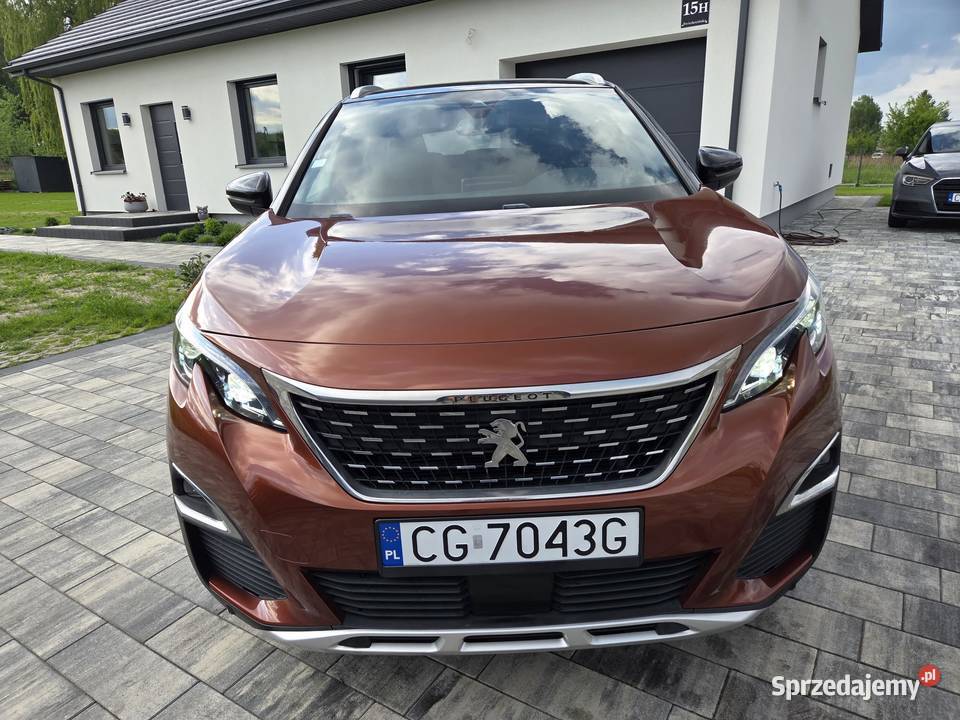 Peugeot 3008 GT Line Kamera Full Led Serwisowany Grudziądz