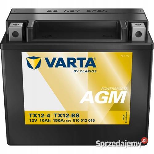 Akumulator Varta YTX12BS 10Ah 150A L Jelcz-Laskowice