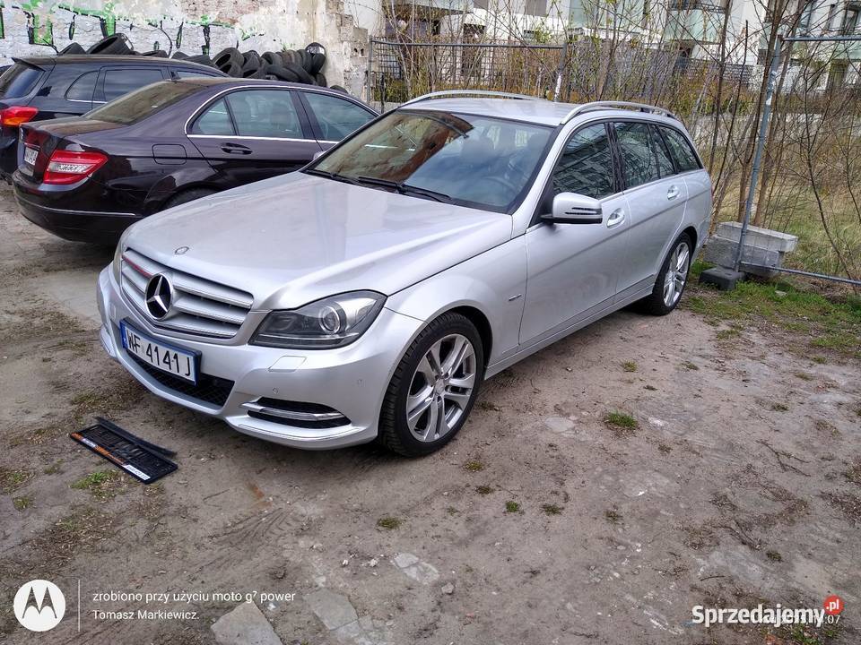 Mercedes W 204 C Klasa Kombi 2011r Klasa C Warszawa