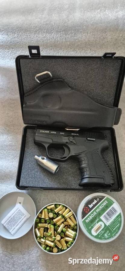 Pistolet hukowy Stalker M906 duży zestaw Gliwice