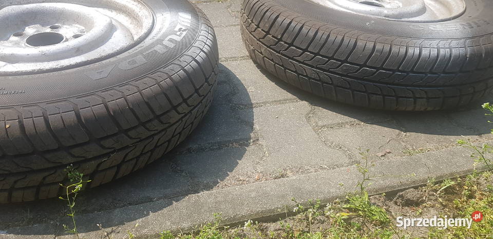 Dwa koła do przyczepy kempingowej innej Gubin