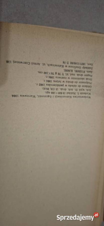 Ochrona przed korozją 1 wydanie 1984 rzadki Łęczyca