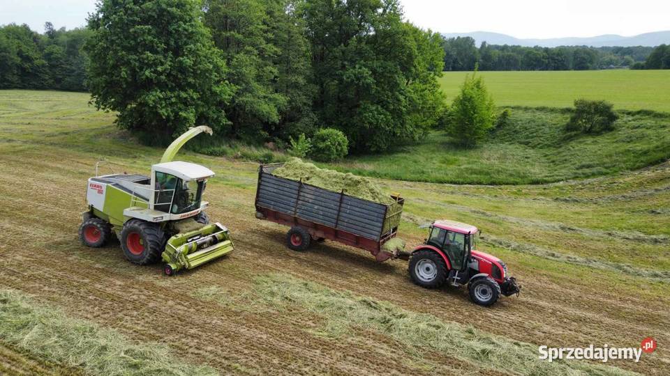 Przyczepa objetosciowa brandys d 47 do trawy uszkodzony Maszyny rolnicze sprzedam