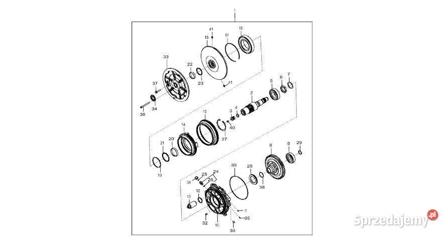 John Deere 9470RX Półkrąźek linowy R319693 Jastrzębniki sprzedam