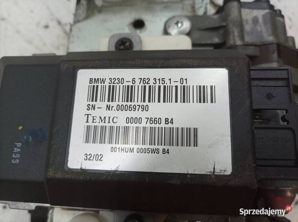 KOLUMNA WSPOMAGANIE ELEKTRYCZNE 6762315 Bmw